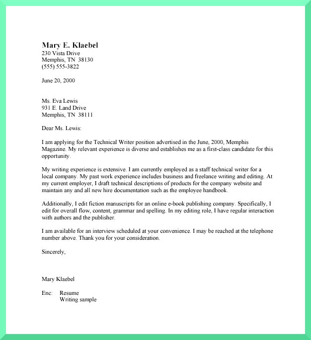 Sample Business Letter | ThemeForest
